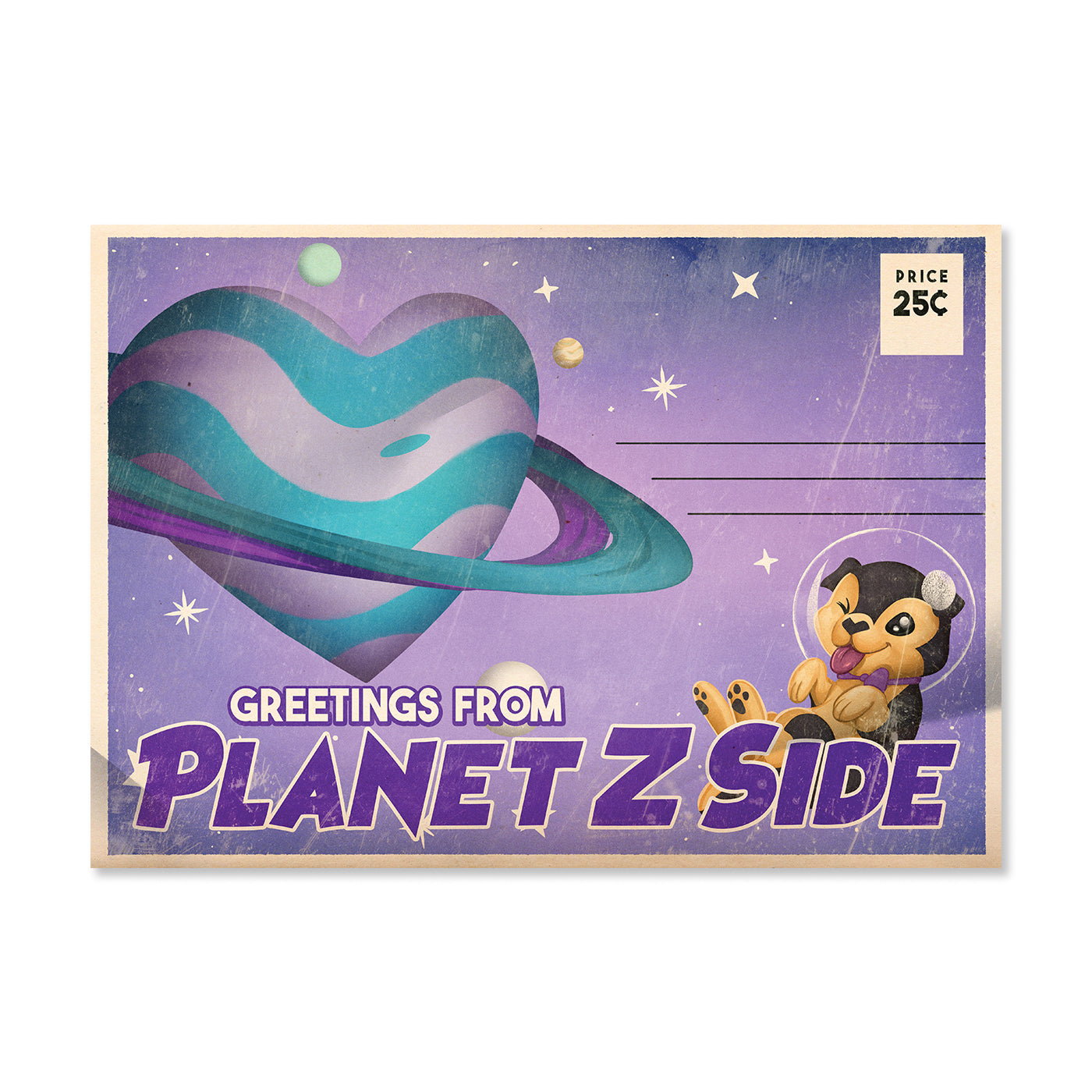 LAUREN Z SIDE® | PLANET Z SIDE POSTER