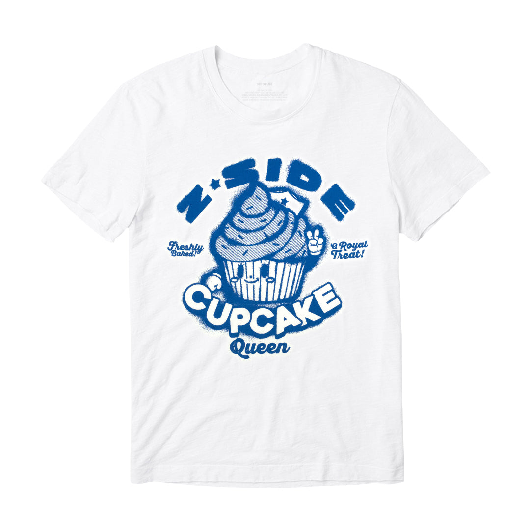 Z SIDE® | CUPCAKE QUEEN TEE (WHITE) - LZSMerch