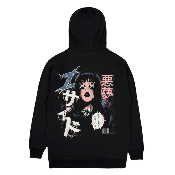 \"Embroidery Hoodie 闇 Limited\" Amazon.com: MFCT Men's Orchard Embroidery Hoodie [Small] Black