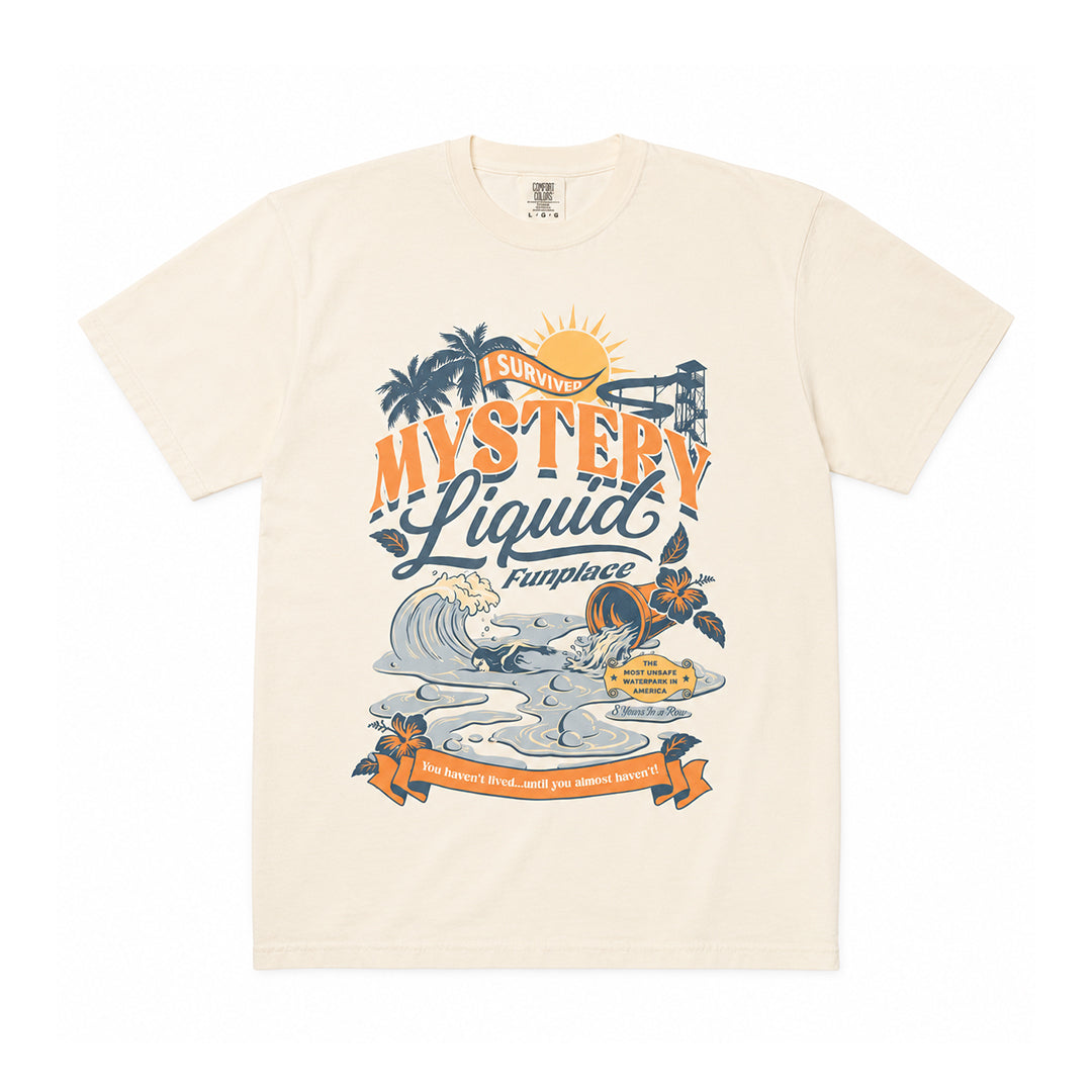Z SIDE® | MYSTERY LIQUID TEE (IVORY)