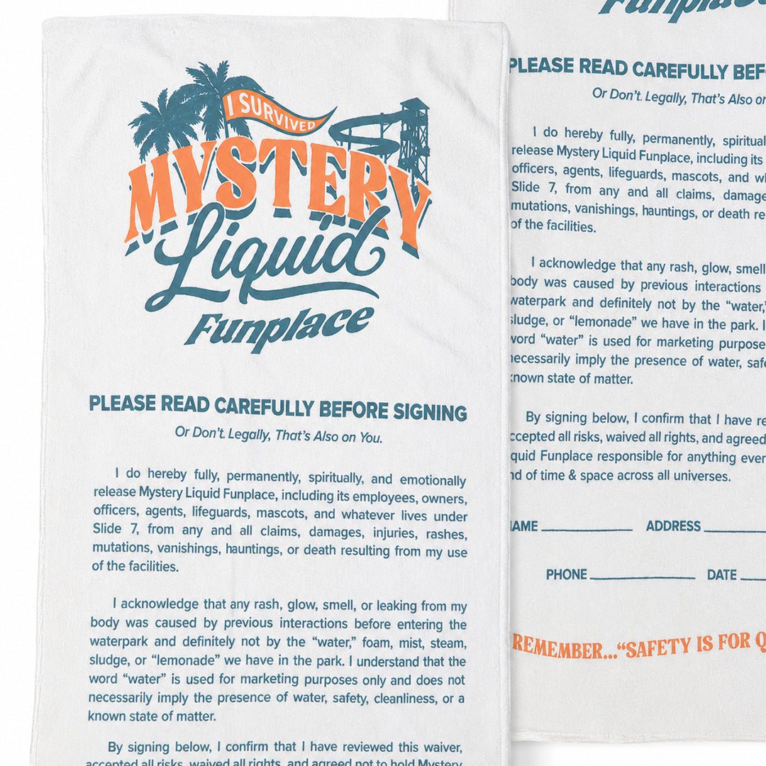 Z SIDE® | MYSTERY LIQUID BEACH TOWEL