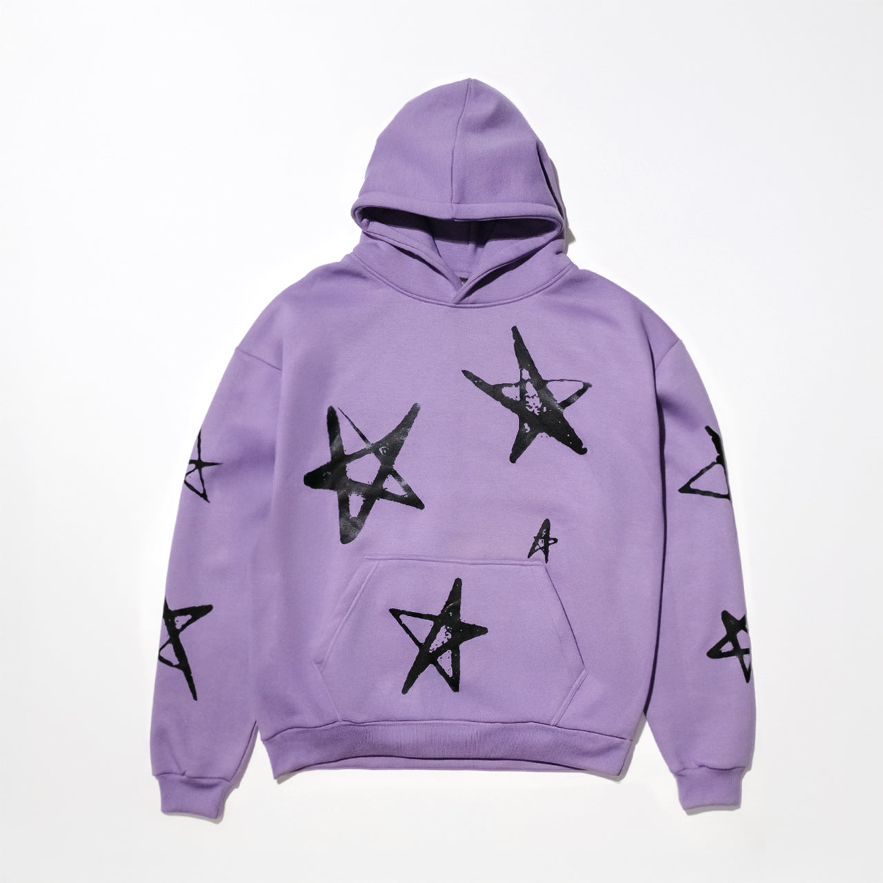 CLANE クラネ SIDE ZIP WIDE HOODIE Z SIDE® | STARFIELD HOODIE (LAVENDER) - LZSMerch