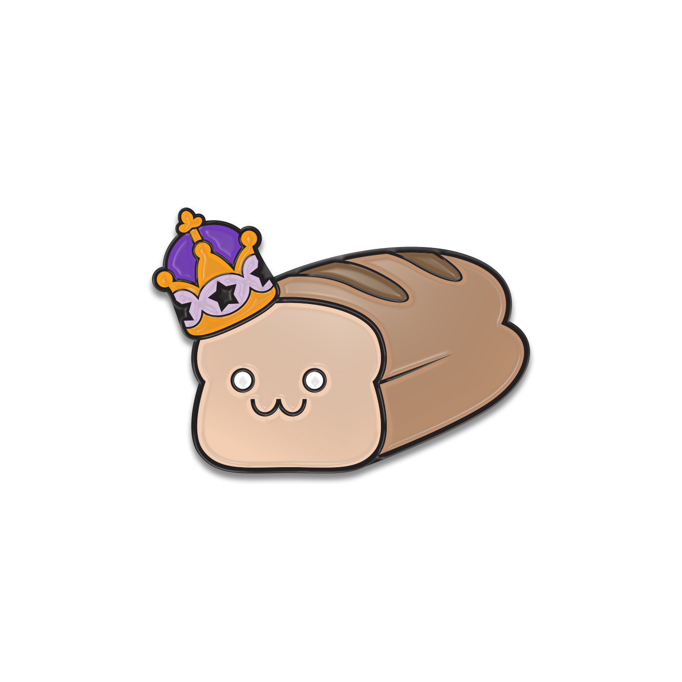 LAUREN Z SIDEยฎ | BREAD QUEEN LAPEL PIN - LZSMerch
